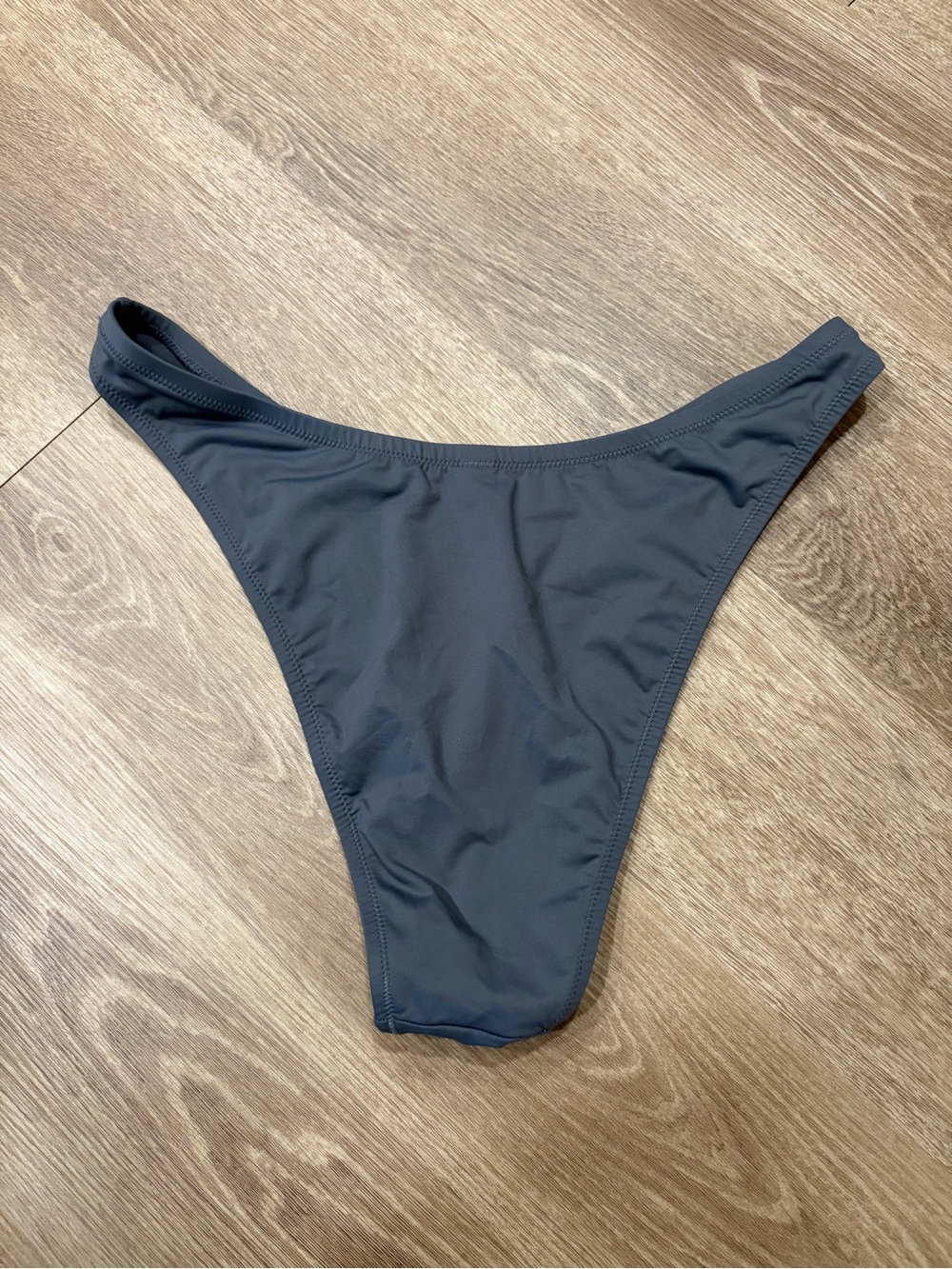 SKIMS High-Cut Bikini Bottom - Charcoal
